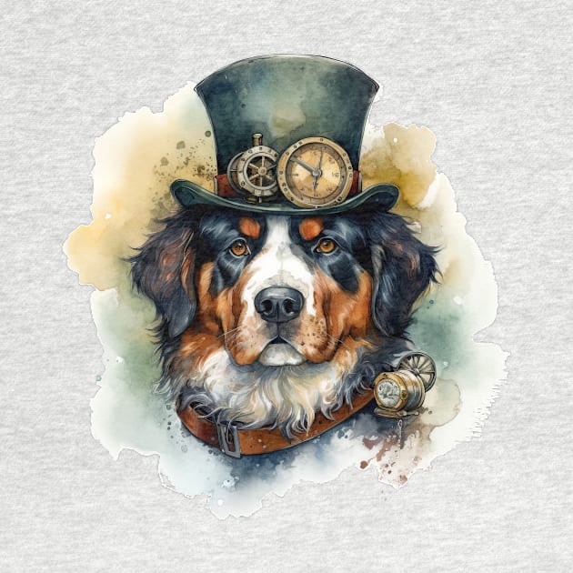 Bernese Mountain Dog by erzebeth